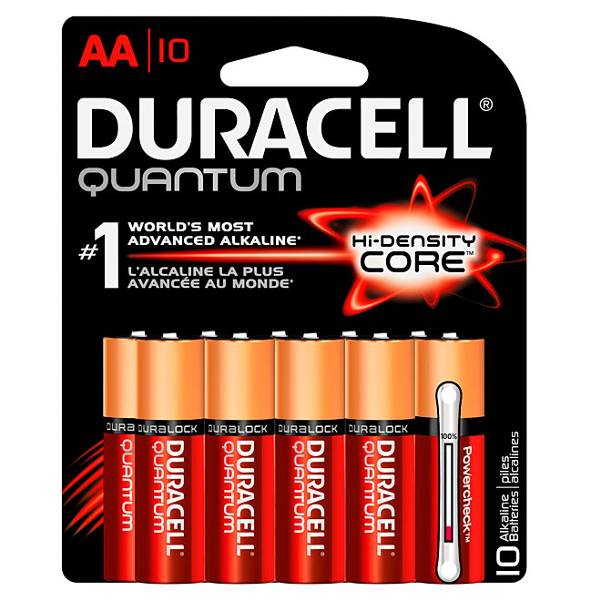 Pack of 10-AA Batteries