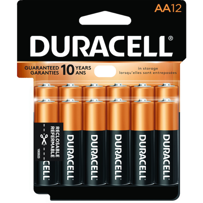 Paquet de 12 piles AA