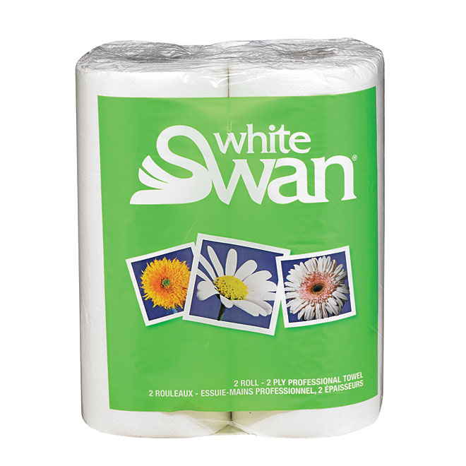 "White Swan" Hand Towel