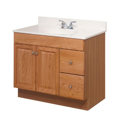 Meuble lavabo 2 portes 2 tiroirs « Otonabee »