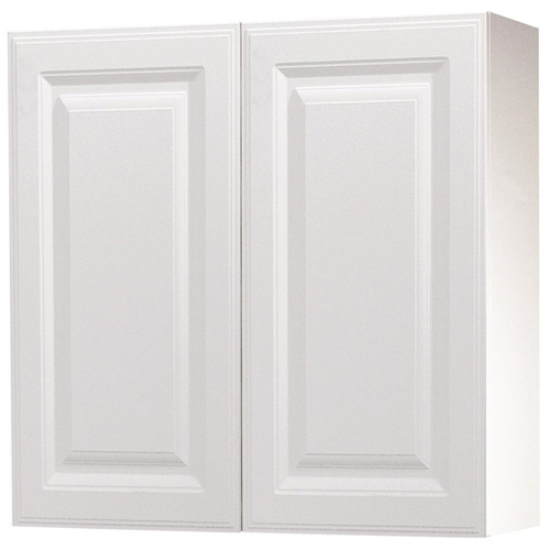 Armoire murale à 2 portes « Marquis », 30 po, blanc