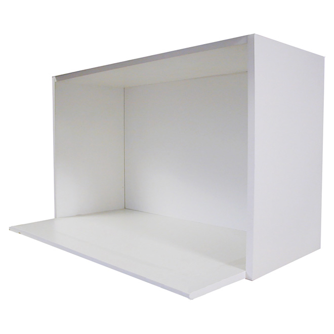 Armoire pour micro-ondes Marquis/Alouette, 24" x 15", blanc