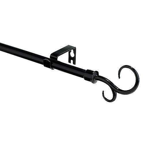 Scroll Curtain Rod Set