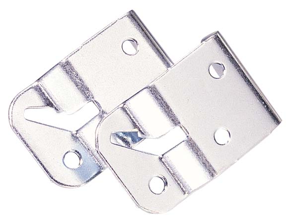 Support pour toile en acier, 3/4 po, ensemble de 2