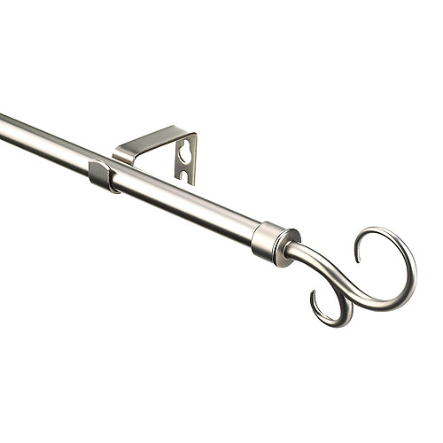 Scroll Curtain Rod Set