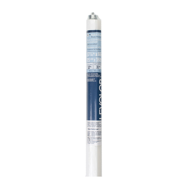 White Room Darkening Roller Shade