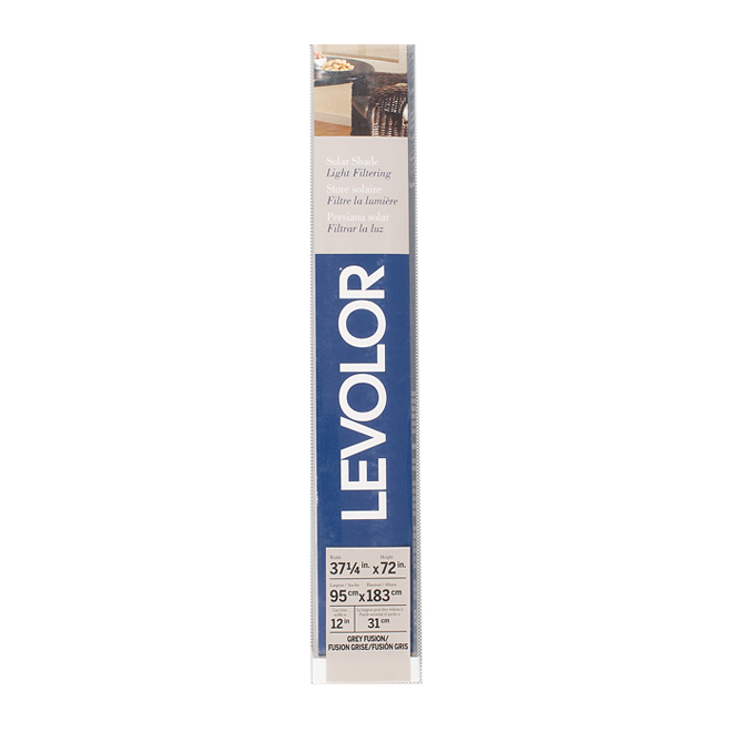 Gray Solar Roller Shade