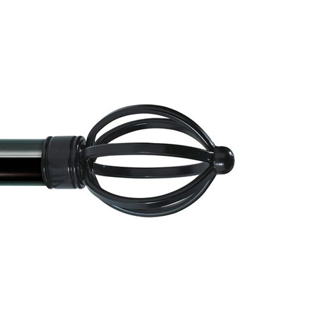 "Cage Ball" Curtain Rod 66 - 120 in