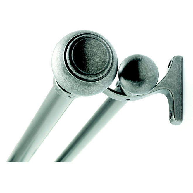 Double Curtain Rod 72 - 144 in