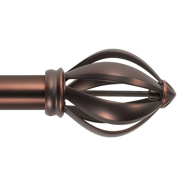 "Wisteria" Curtain Rod 66 - 120 in