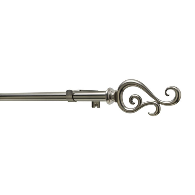 Tringle à rideaux «Volute» 36 - 66 po