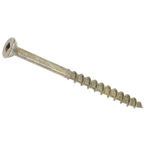 Vis de 3 1/2” à tête trompette et gros filet, boîte de 500