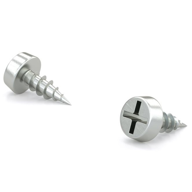 7/16" Screws with Modified Pan Head, Box of 100