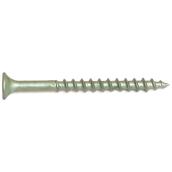 Vis de 2 1/2” à tête trompette et gros filet, boîte de 100