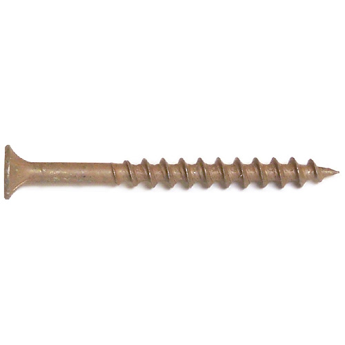 Vis de 1 1/2” à tête trompette et gros filet, boîte de 100