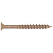 Vis de 1 1/2” à tête trompette et gros filet, boîte de 100