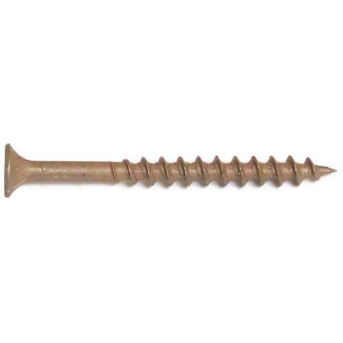 Vis de 2 1/2” à tête trompette et gros filet, boîte de 500