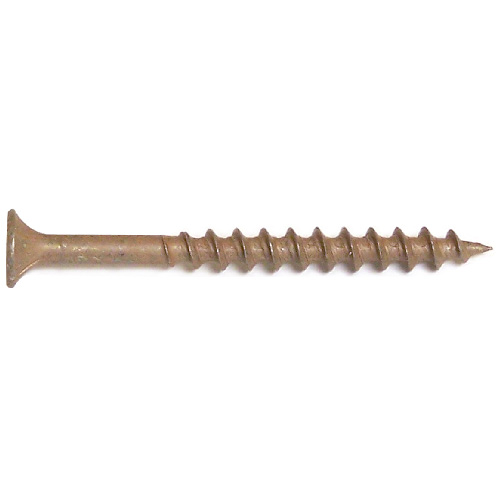 Vis de 3” à tête trompette et gros filet, boîte de 500