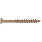 Vis de 3 1/2” à tête trompette et gros filet, boîte de 100