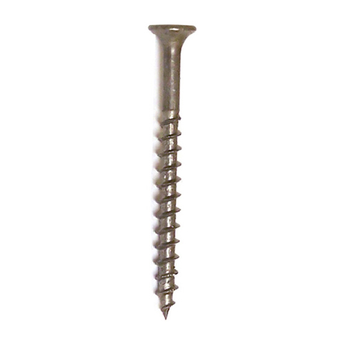 Vis à plancher tête évasée, n° 8, 2", 3000 par boite