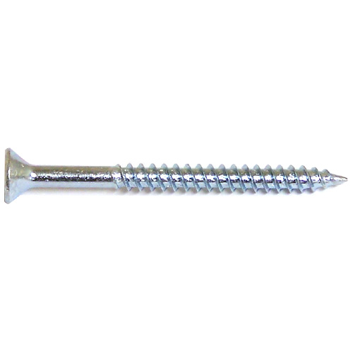 Vis à bois tête plate, carrée, n° 8, 4", 4 par boite