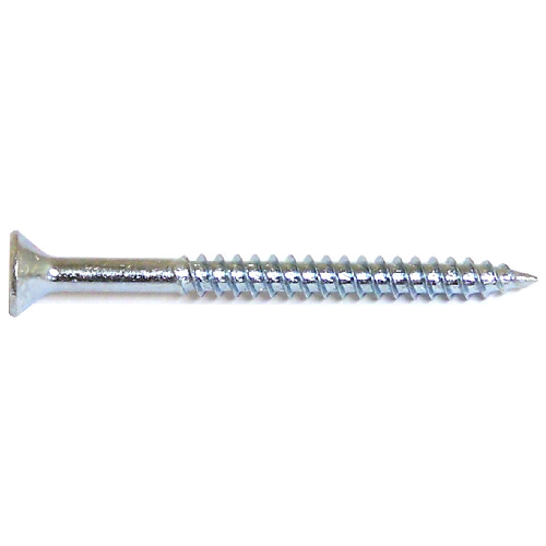 Flat Head Wood Screws - Square - #10 - 1 3/4" - 10/Box