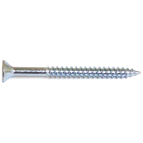 Vis à bois tête plate, carrée, n° 12, 3 1/2", 4 par boite