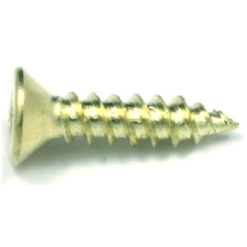 Vis à bois tête plate, carrée, n° 5, 5/8", 100 par boite