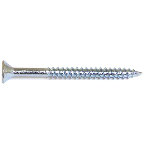 Vis à bois tête plate, carrée, n° 5, 5/8", 100 par boite
