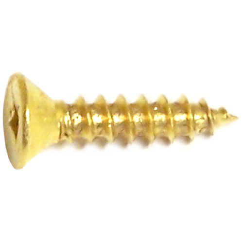 Flat Head Wood Screws - Square - #6 - 3/4" - 10/Box