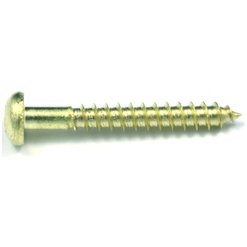 Vis à bois tête bombée, carrée, n° 8, 1 1/4", 6 par boite