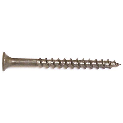 Vis à plancher tête évasée, n° 8, 3 1/2", 250 par boite