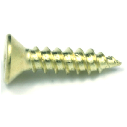 Vis à bois tête plate, carrée, n° 4, 5/8", 100 par boite