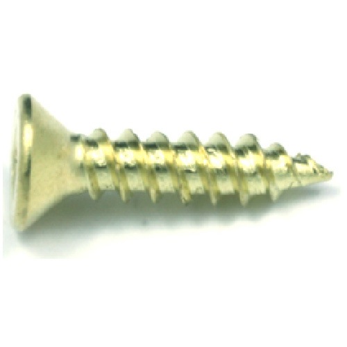 Vis à bois tête plate, carrée, n° 5, 3/4", 100 par boite