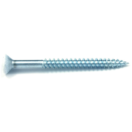 Vis à bois tête plate, carrée, n° 8, 1 1/4", 100 par boite
