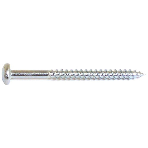 Vis à bois tête bombée, carrée, n° 8, 2 1/4", 10 par boite
