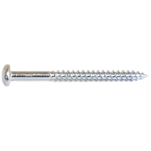 Vis à bois tête bombée, carrée, n° 5, 1", 100 par boite