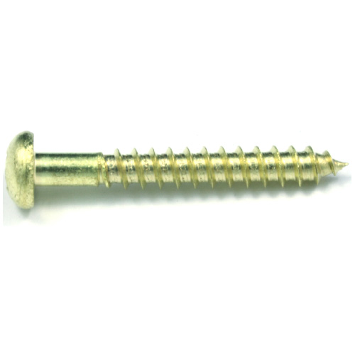 Vis à bois tête bombée, carrée, n° 10, 1", 5 par boite