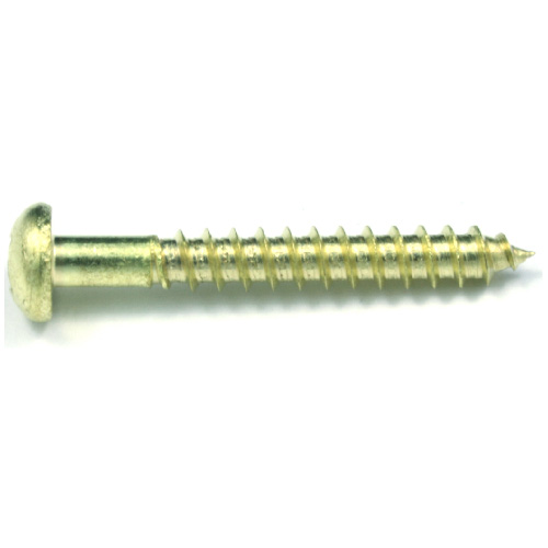 Vis à bois tête bombée, carrée, n° 10, 1 1/4", 5 par boite