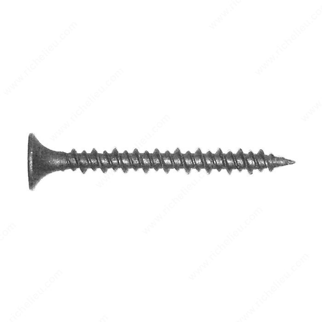 Vis à plancher tête évasée, n° 8, 4", 100 par boite