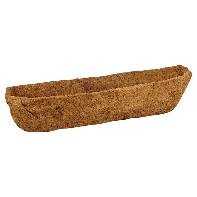 Jardinière pour balcon en fibre de coco, 30 po
