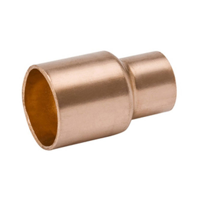 Straight 1" - 3/4" Copper Solder to Solder Reducing Sleeve