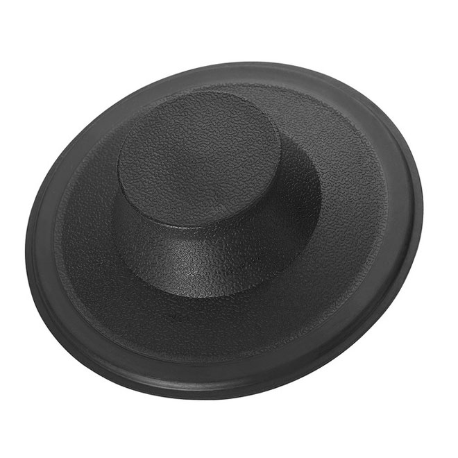 Bouchon de broyeur en plastique noir
