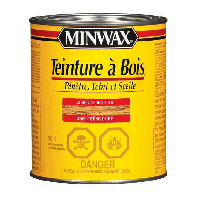 Teinture à bois d'intérieur - Chêne doré