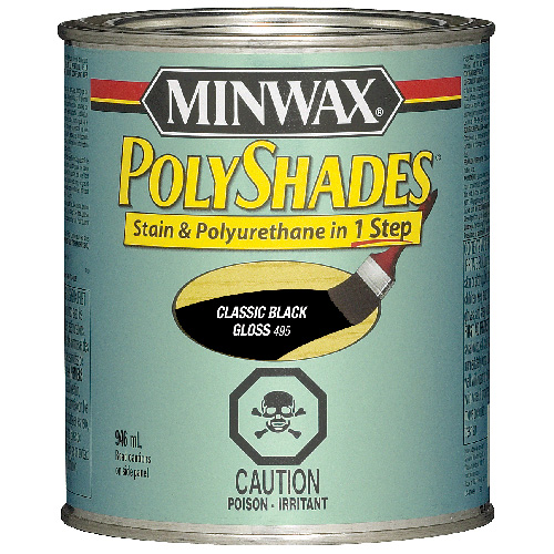 Stain and Varnish - Classic black