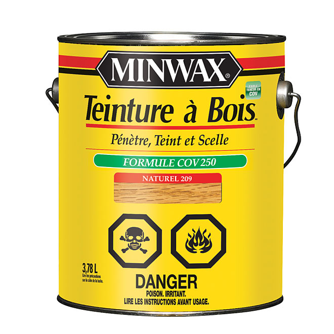 Teinture d'intérieur pour bois - Naturel