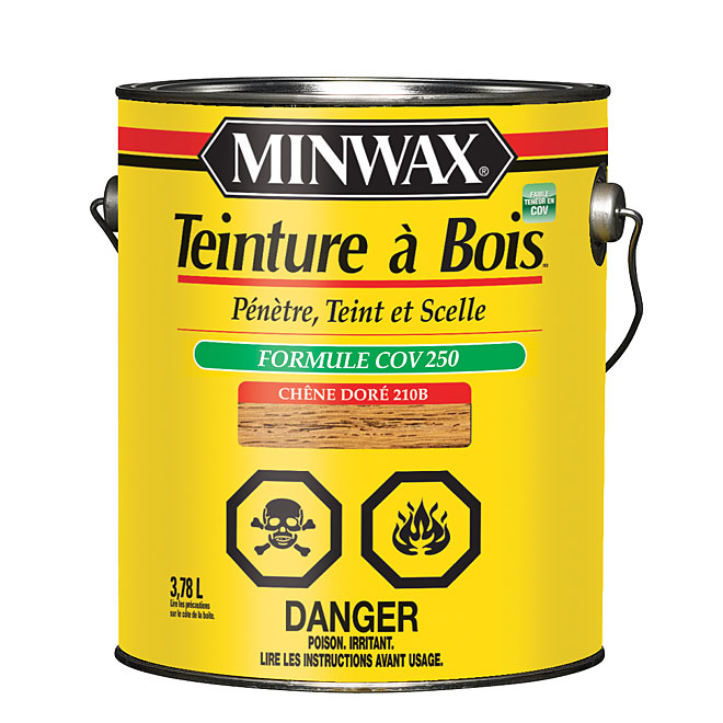 Teinture d'intérieur pour bois - Chêne doré