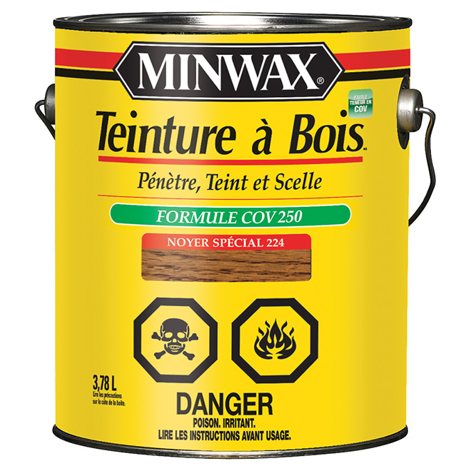 Teinture d'intérieur pour bois - Noyer spécial