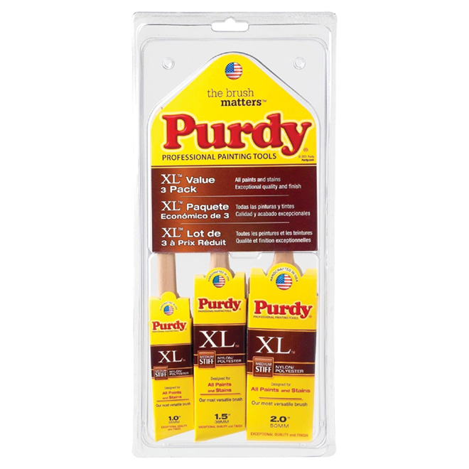 Set of 3 XL Paint Brush