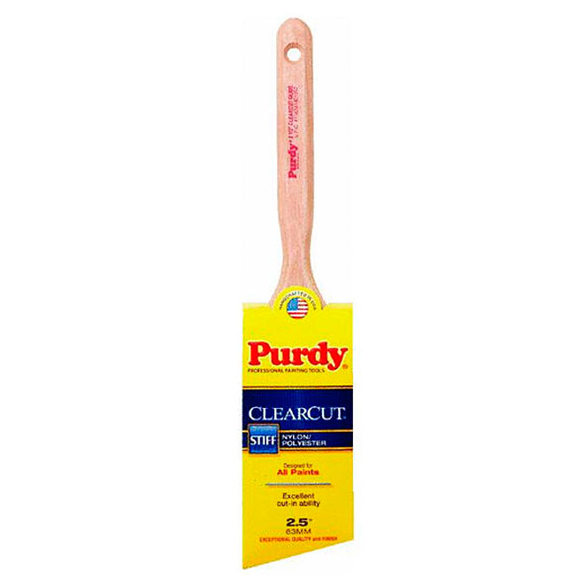 Pinceau « Clearcut Glide », soies synthétiques, 2,5 po
